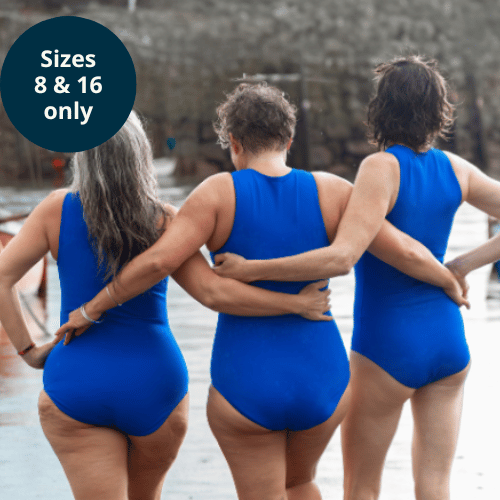 The Cold Water Swimsuit - Cobalt Blue