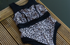 Deadstock Designs: Signature Swimsuit in Snow Leopard