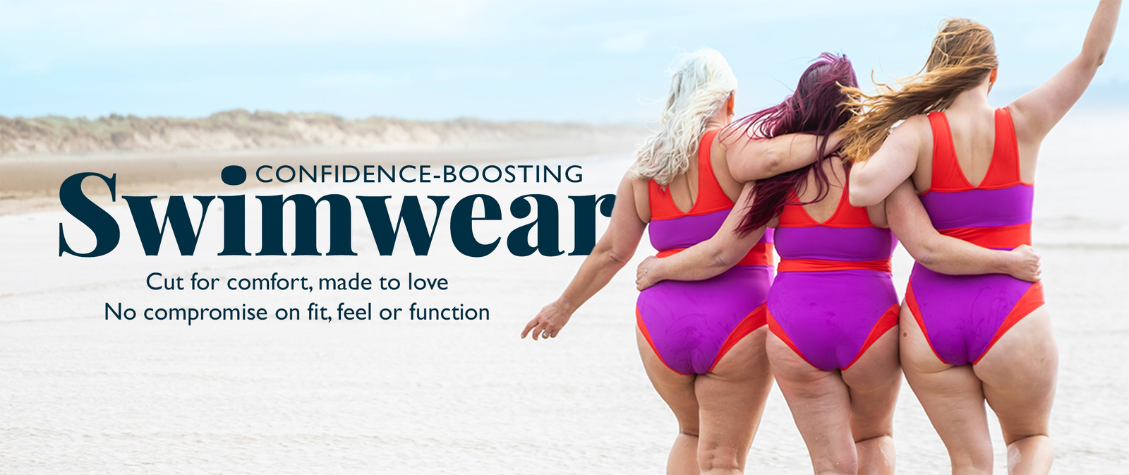 Joyful swimwear style support sustainability