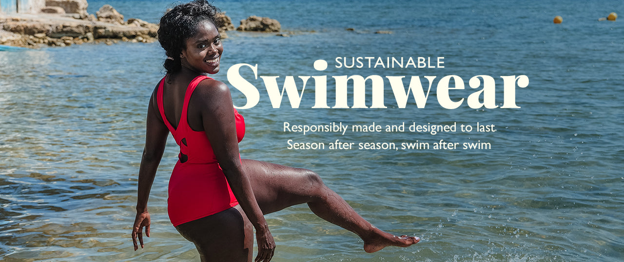 zero waste tankini - long or short - made for the waves - eco