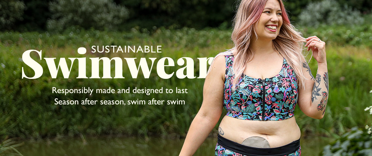 Ever so Stylish Swimwear! Durable, Sustainable, Beautiful! Click