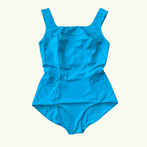 SAMPLE: X-Back Swimsuit Teal - Size 8 Hepburn (AA-B cup)